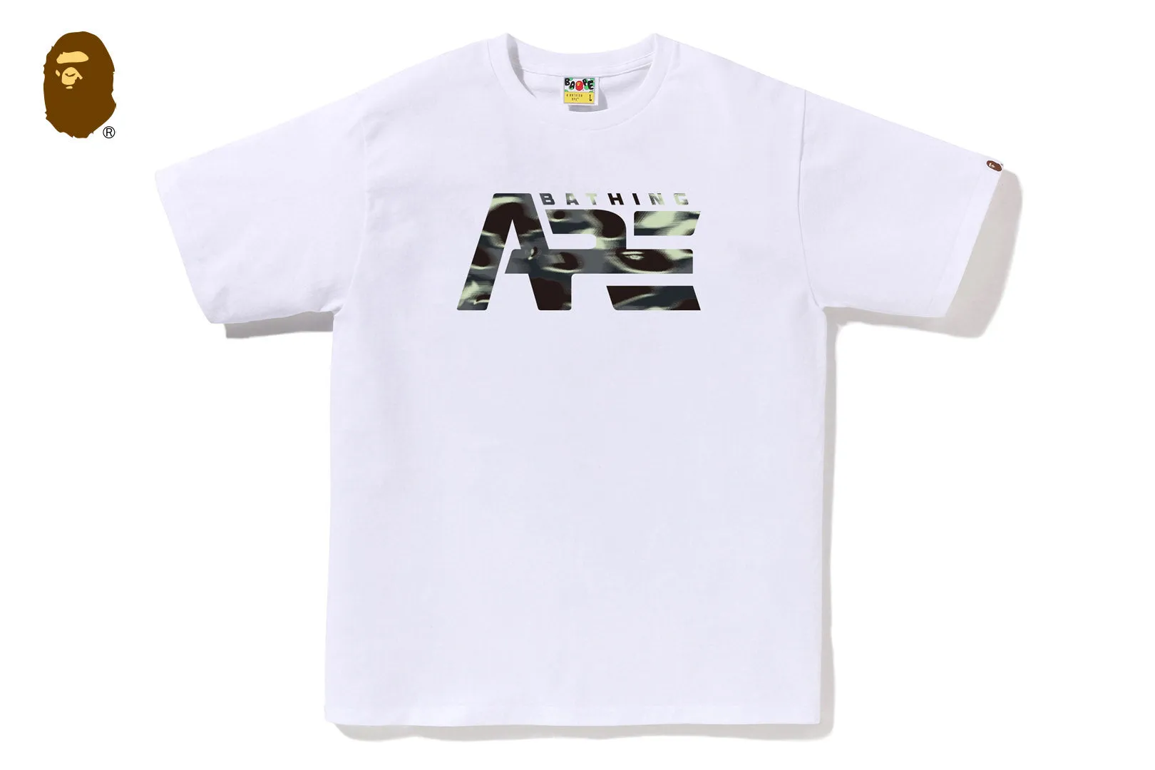 SCREEN CAMO TACTICAL LOGO TEE sold by Bape