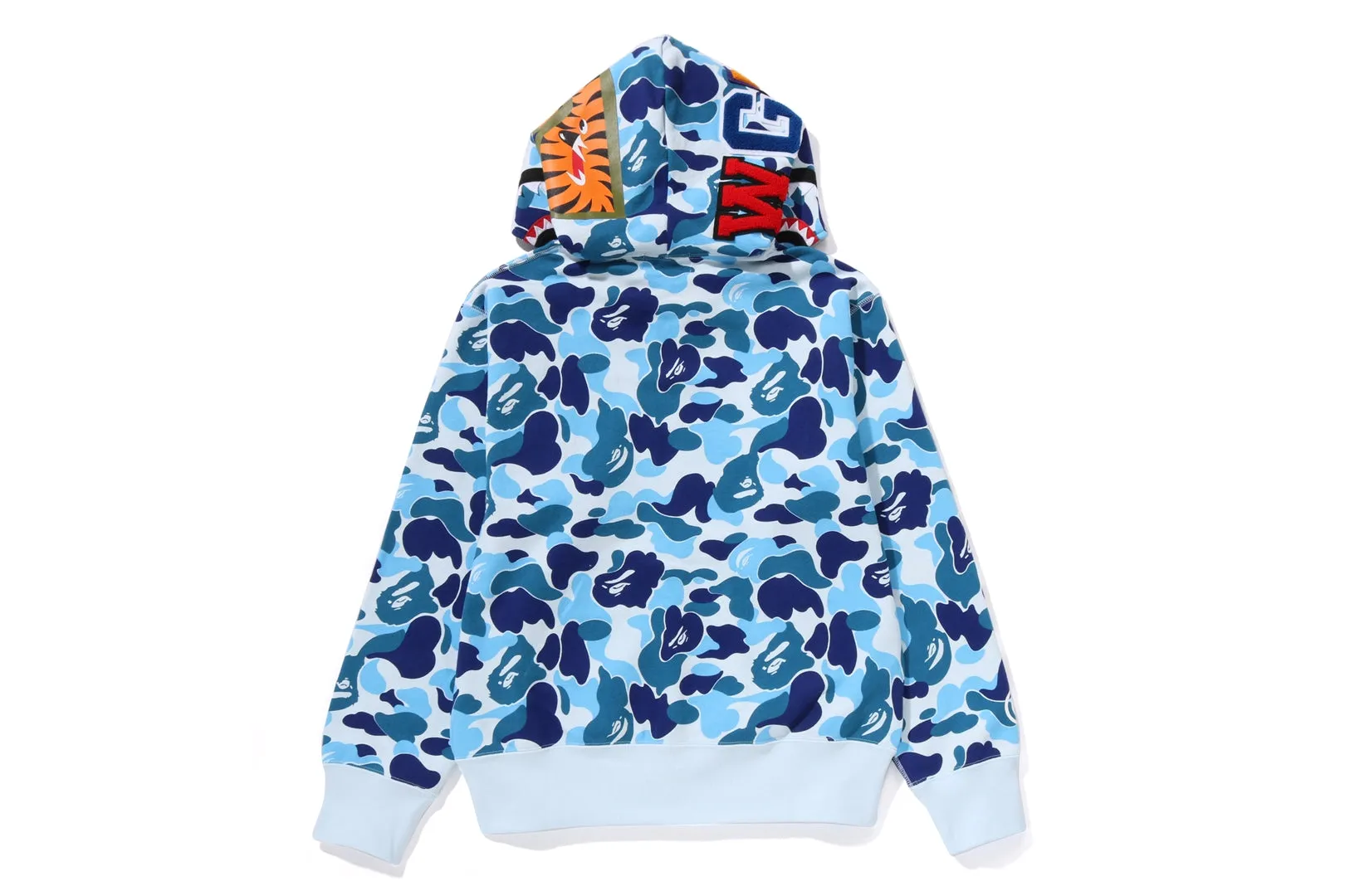 ABC CAMO SHARK FULL ZIP HOODIE sold by Bape product image thumbnail 3
