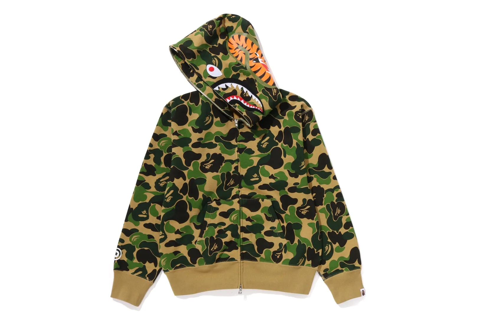 ABC CAMO SHARK FULL ZIP HOODIE sold by Bape product image thumbnail 5