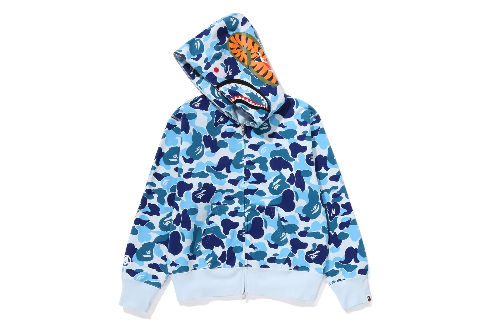 ABC CAMO SHARK FULL ZIP HOODIE sold by Bape product image thumbnail 2