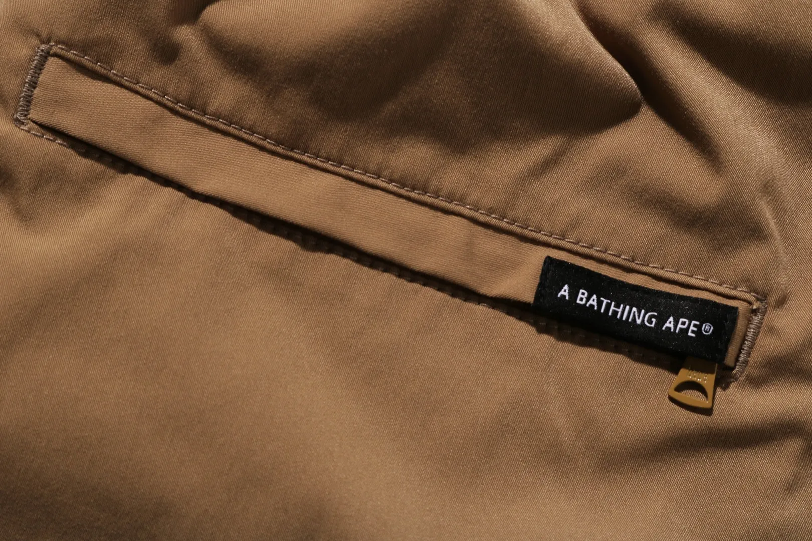 BELT 1 PLEAT ELASTICATED RELAXED FIT SHORTS sold by Bape product image thumbnail 3