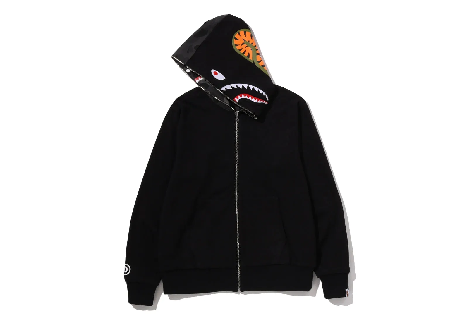 COLOR CAMO REVERSIBLE SHARK FULL ZIP HOODIE sold by Bape product image thumbnail 2