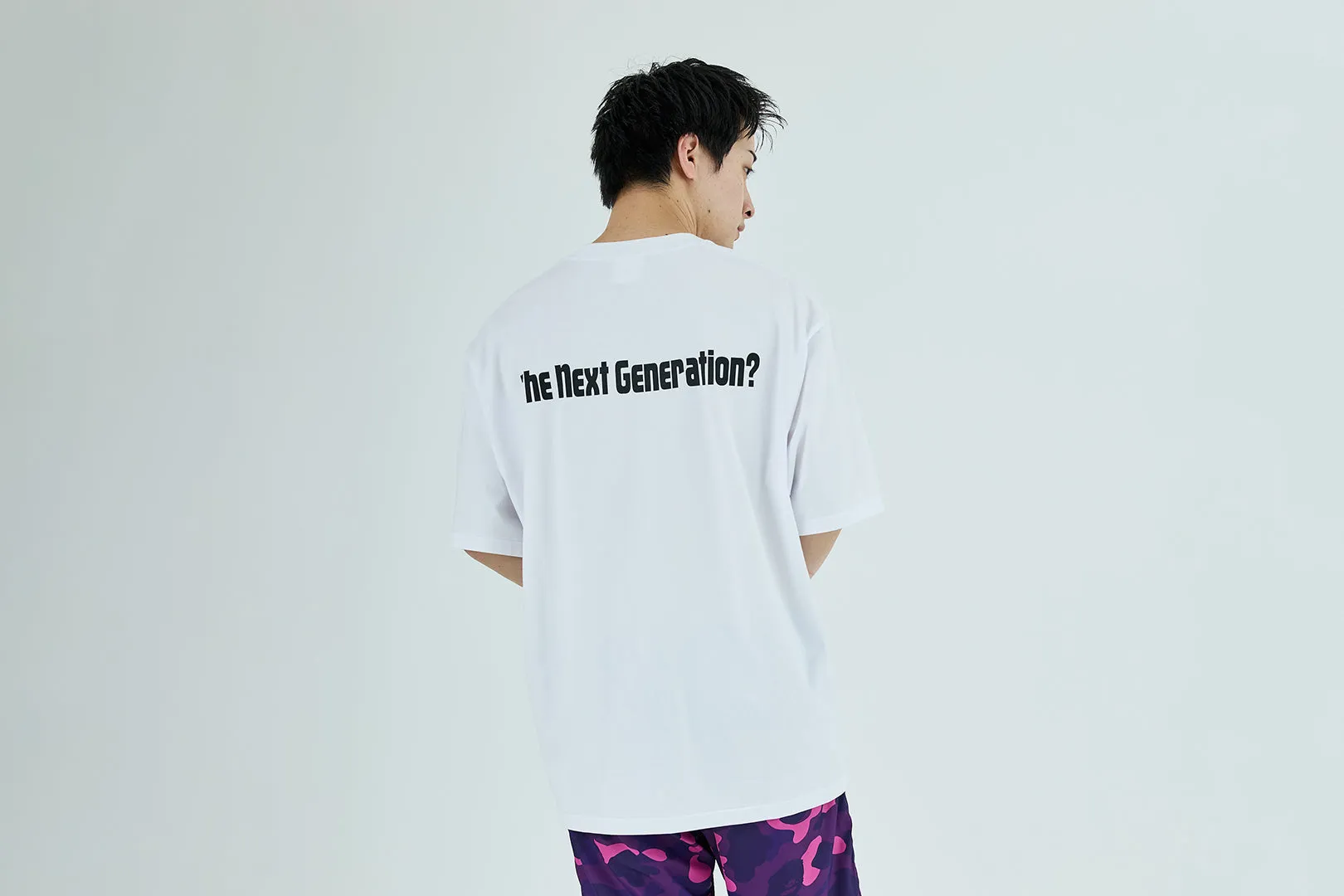 A BATHING APE LOGO RELAXED FIT TEE sold by Bape product image thumbnail 3