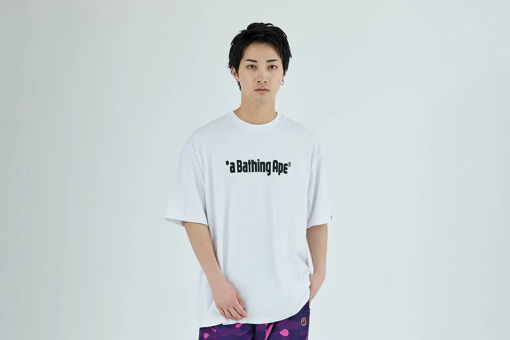 A BATHING APE LOGO RELAXED FIT TEE sold by Bape product image thumbnail 2