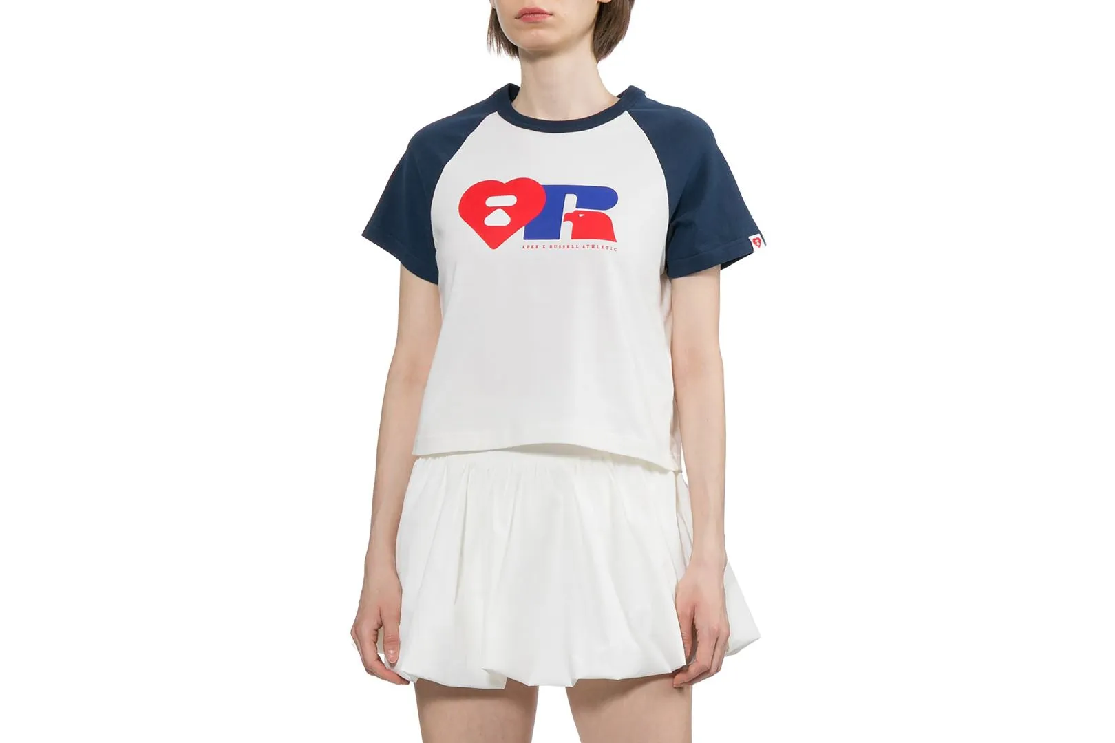 【 APEE X RUSSELL 】RAGLAN SLEEVE TEE sold by Bape product image thumbnail 3