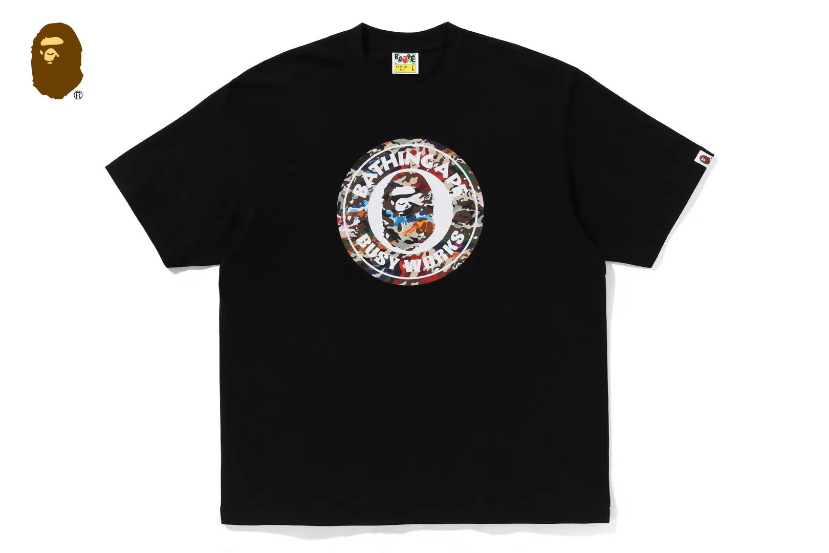 HYBRID CAMO BUSY WORKS RELAXED FIT TEE sold by Bape product image thumbnail 5