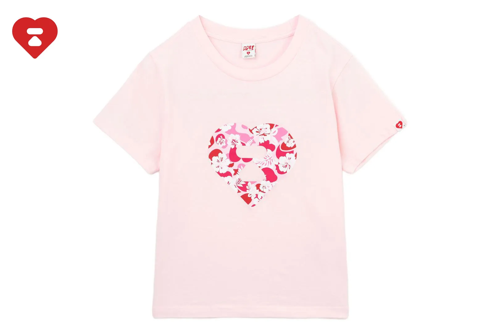 APEE HAWAII HEART PRINTED TEE L sold by Bape product image thumbnail 4