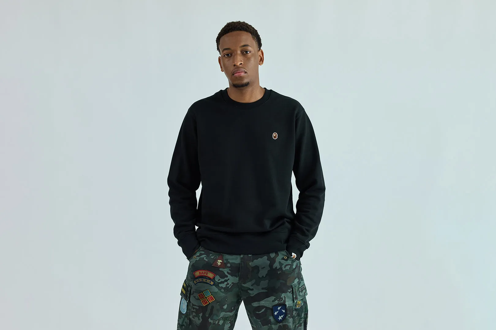ONE POINT CREWNECK SWEATSHIRT sold by Bape product image thumbnail 2