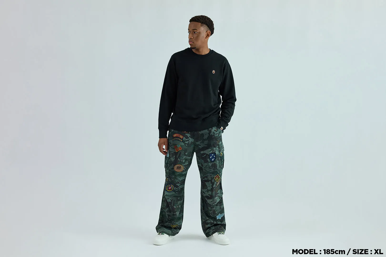 ONE POINT CREWNECK SWEATSHIRT sold by Bape product image thumbnail 3