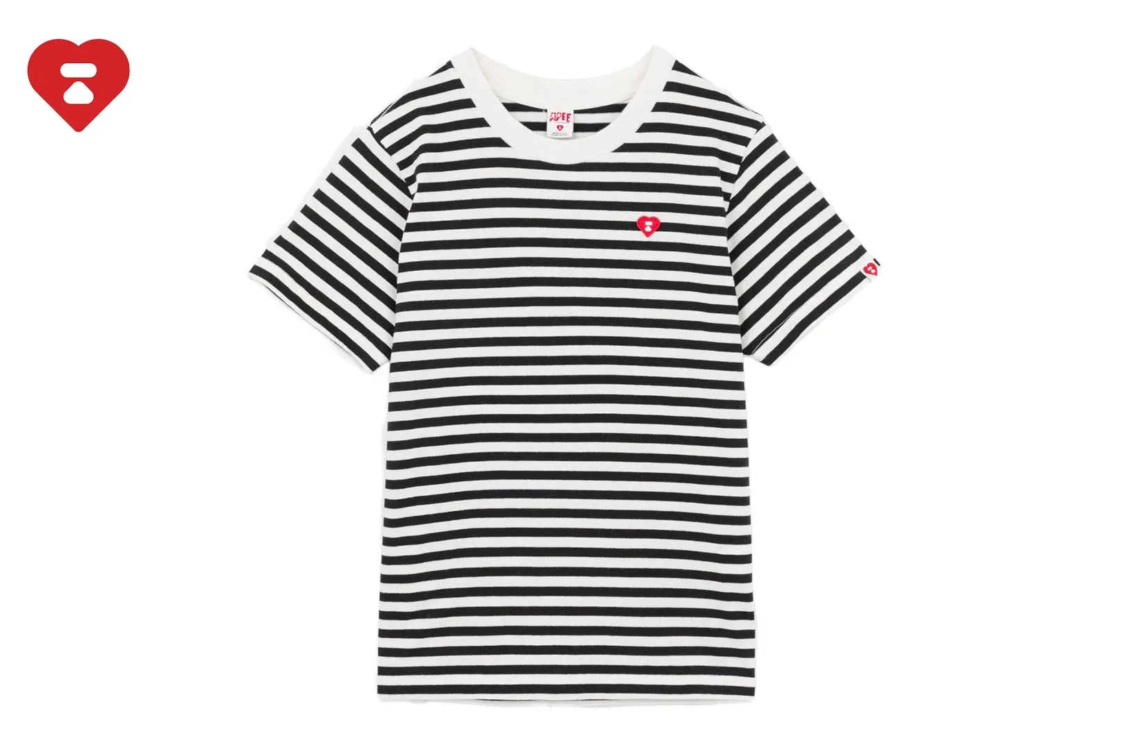 APEE STRIPED TEE #1 sold by Bape