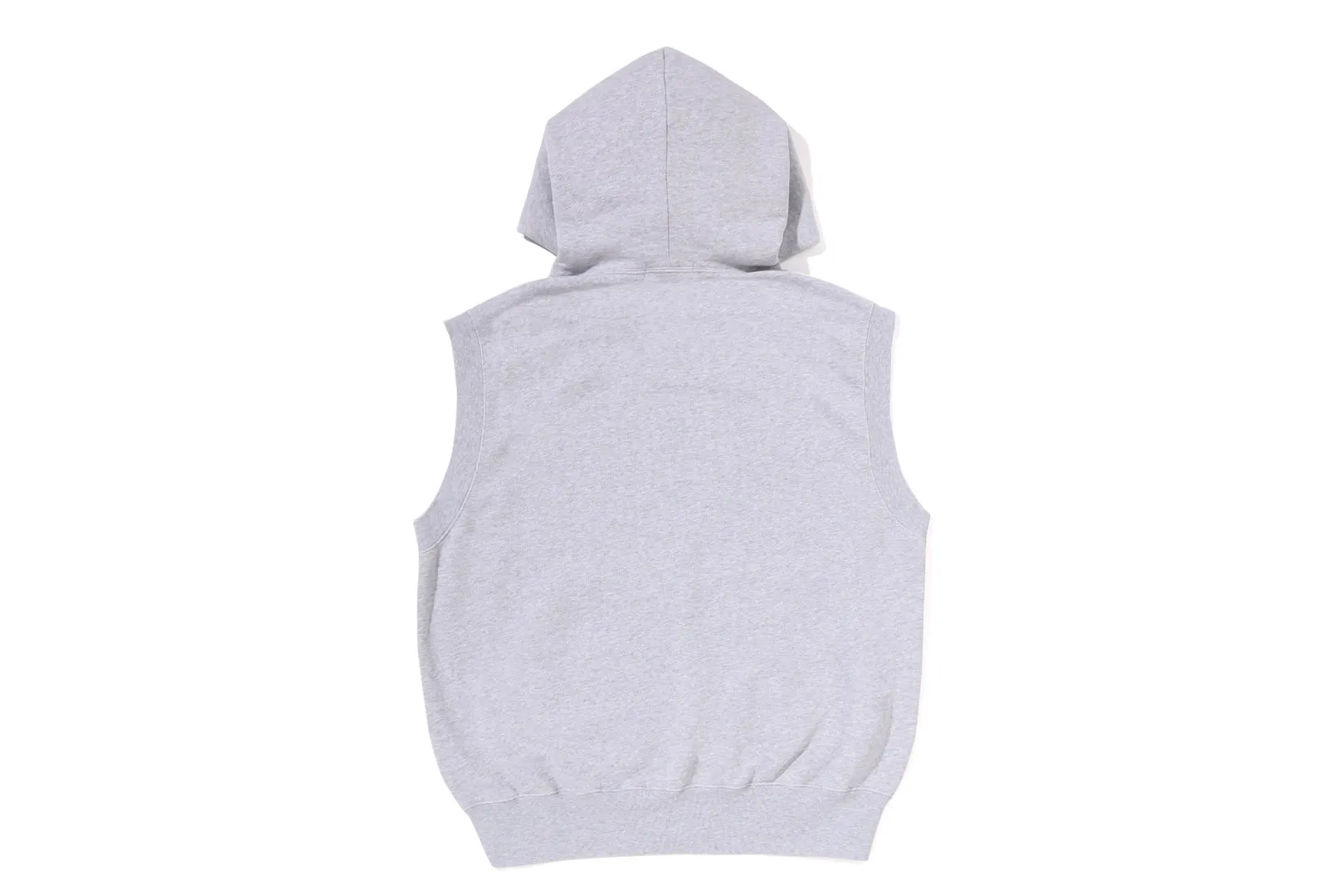 HEAVY WASHED RHINESTONE SLEEVELESS RELAXED FIT ZIP HOODIE sold by Bape product image thumbnail 5