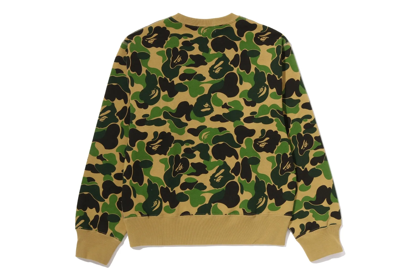 ABC CAMO COLLEGE CREWNECK SWEATSHIRT sold by Bape product image thumbnail 2