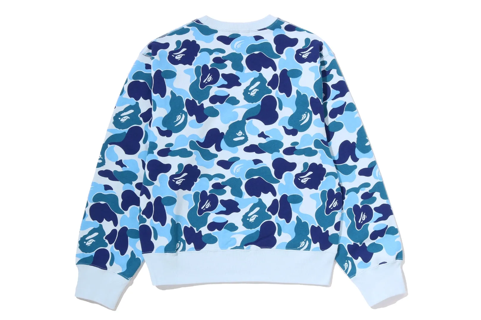 ABC CAMO COLLEGE CREWNECK SWEATSHIRT sold by Bape product image thumbnail 5
