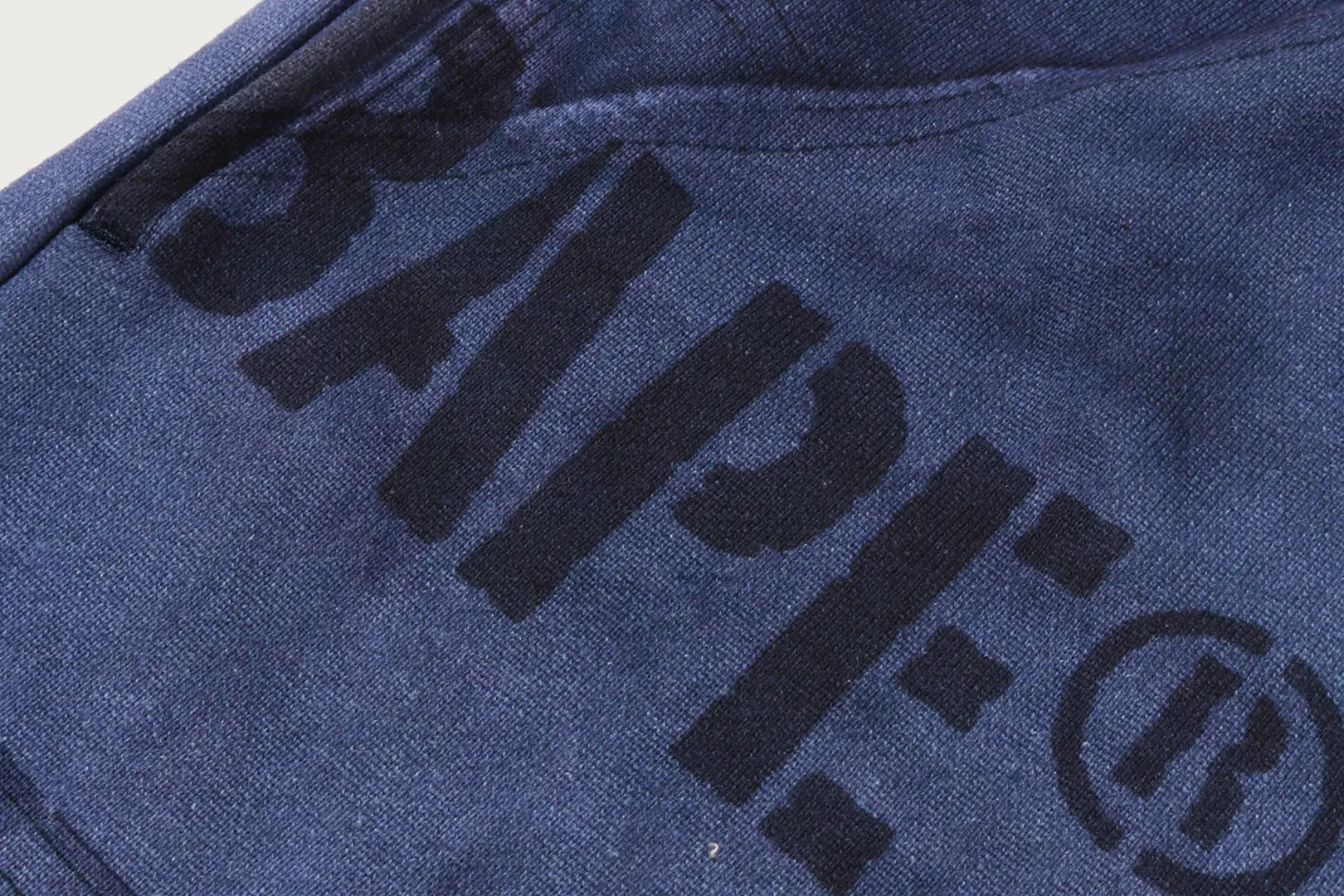 FAKE PRINT RELAXED FIT SWEAT SHORTS sold by Bape product image thumbnail 4