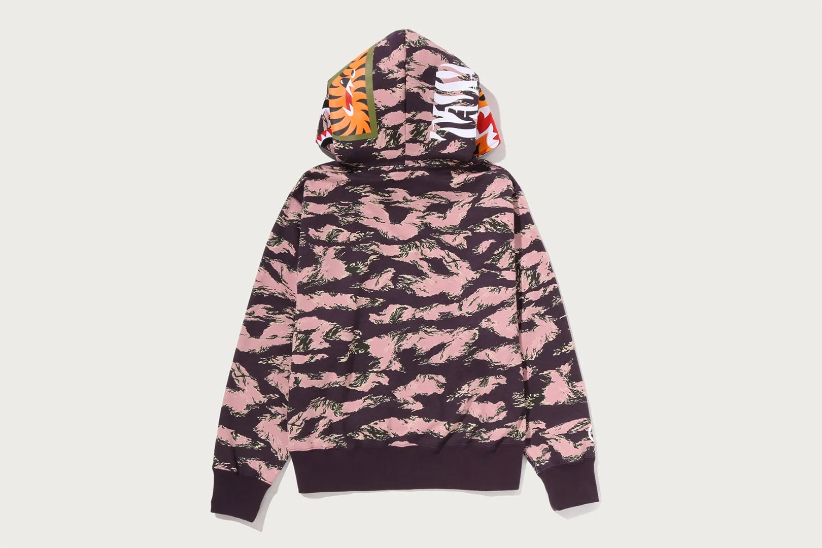 TIGER CAMO TIGER SHARK FULL ZIP HOODIE sold by Bape product image thumbnail 4