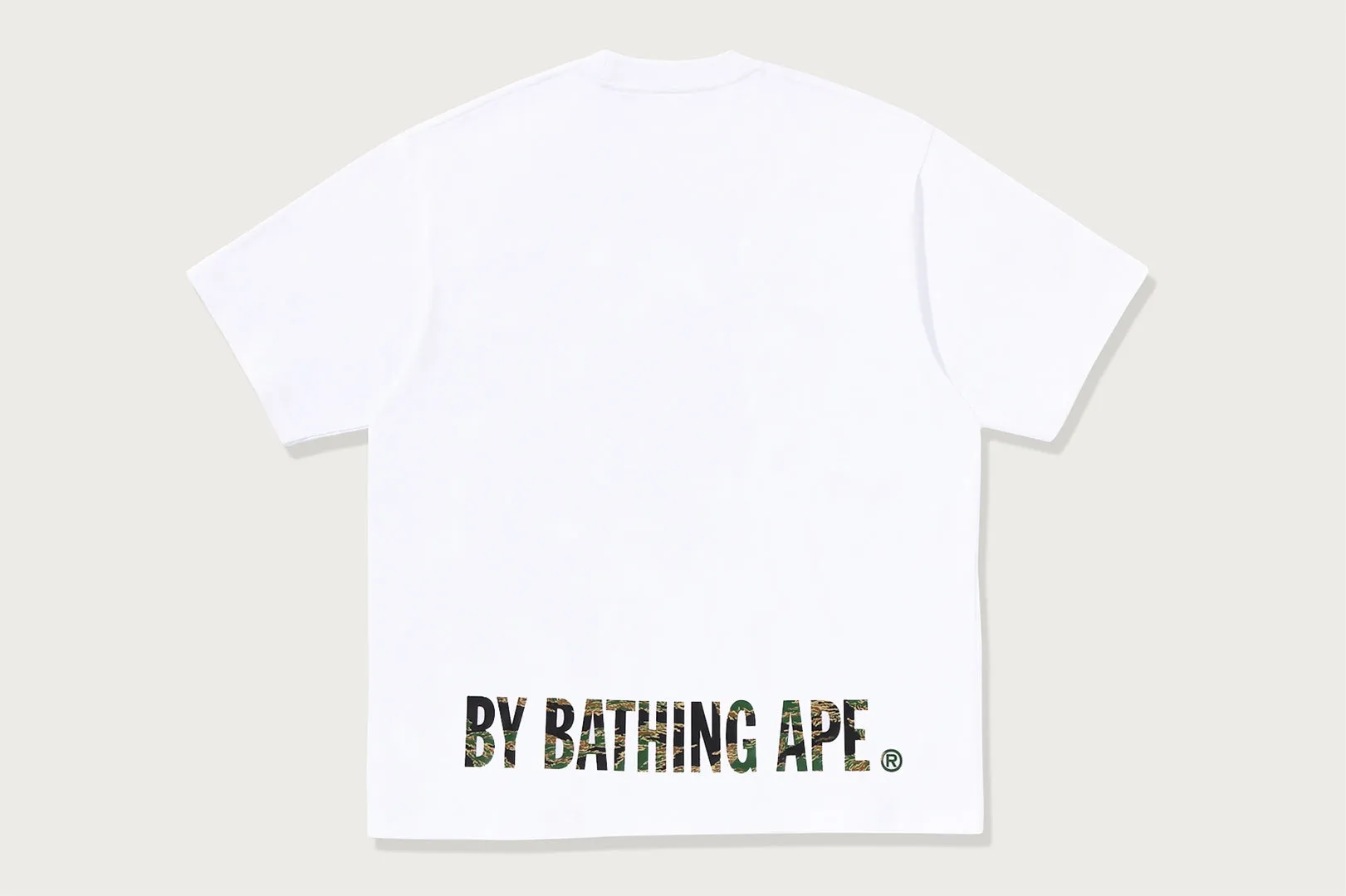 TIGER CAMO APE FACE RELAXED FIT TEE sold by Bape product image thumbnail 2