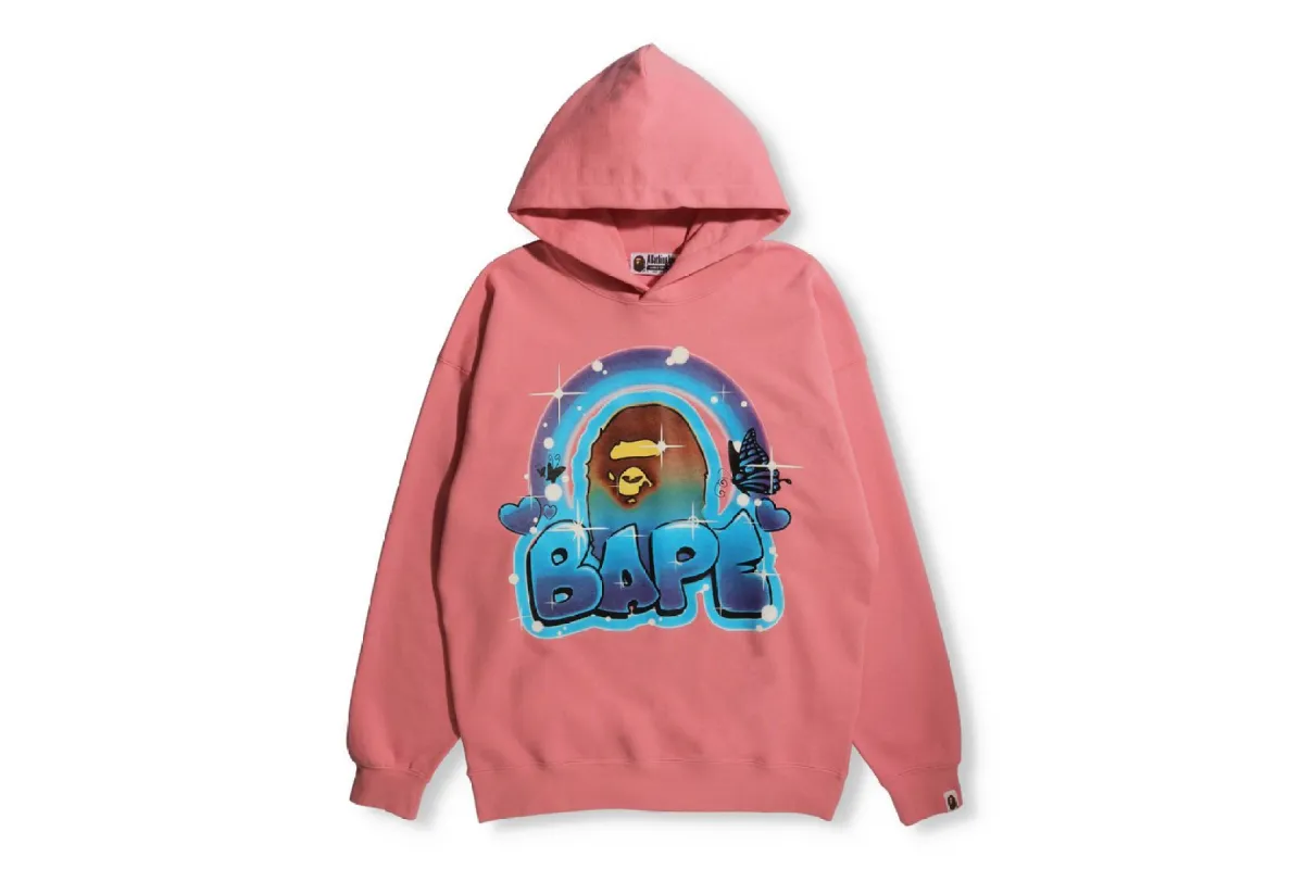 BAPE GRAFFITI OVERSIZED PULLOVER HOODIE sold by Bape