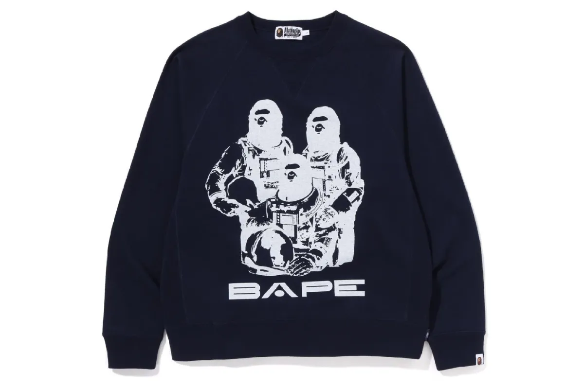 BAPE RELAXED FIT CREWNECK sold by Bape