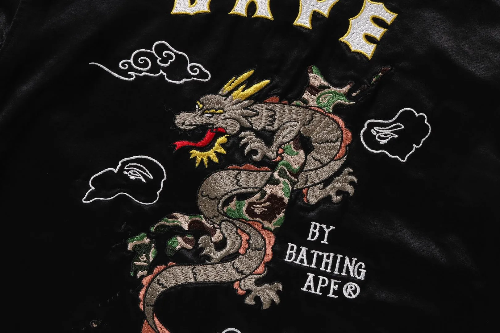 SATIN SOUVENIR JACKET sold by Bape product image thumbnail 4
