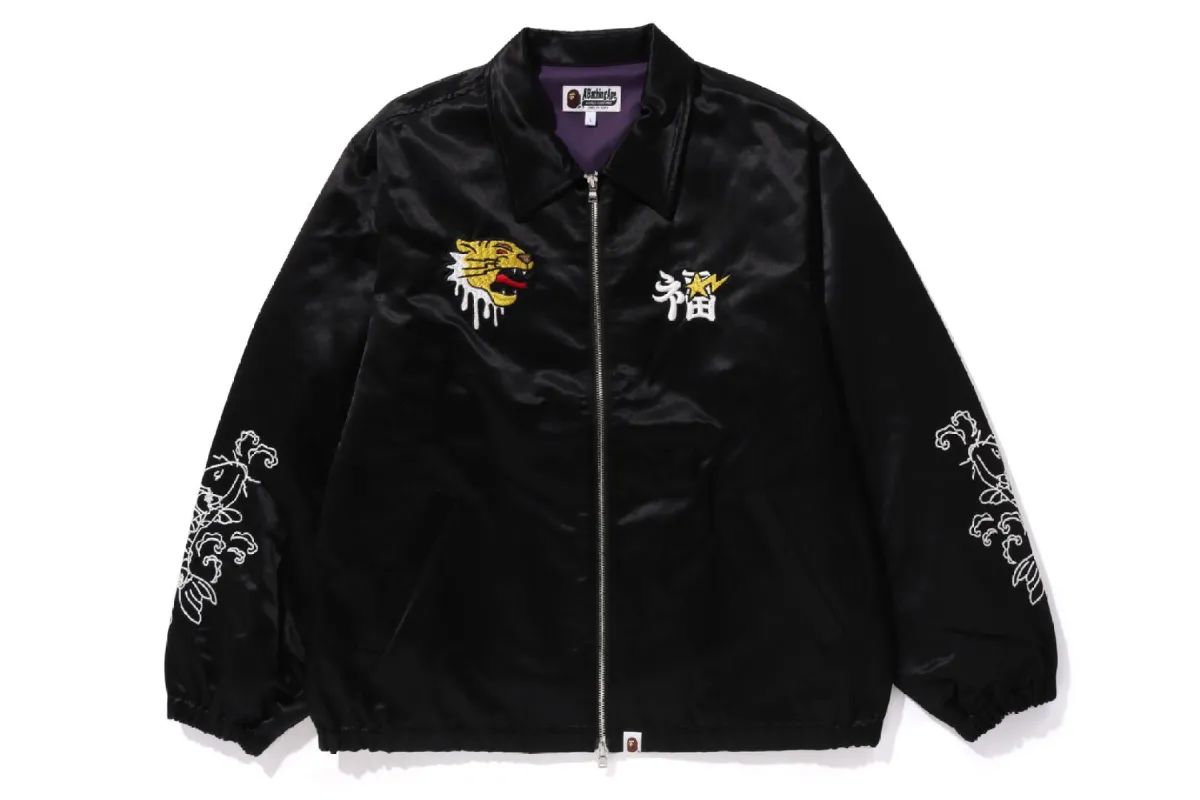 SATIN SOUVENIR JACKET sold by Bape