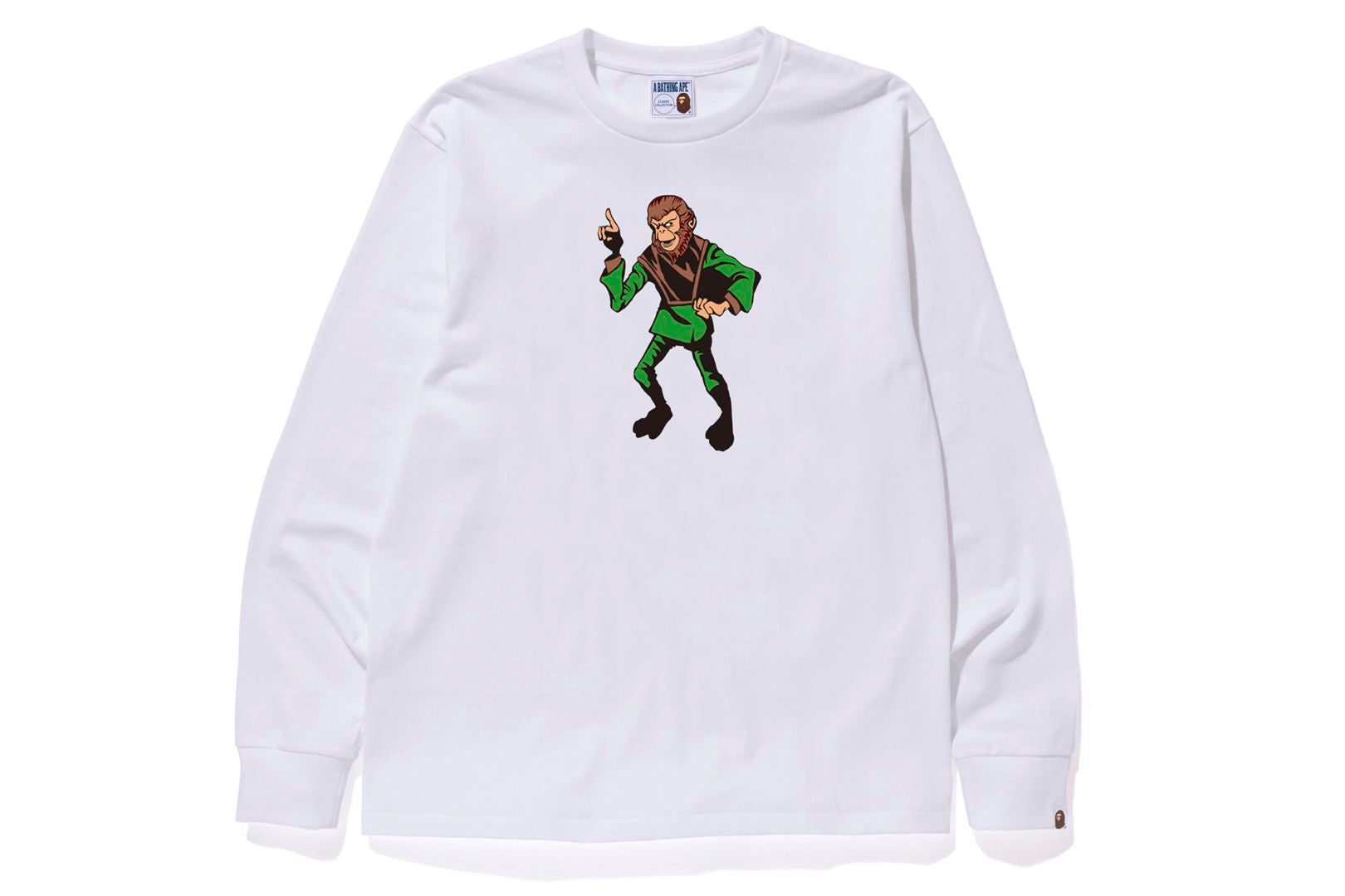 APE L/S TEE sold by Bape product image thumbnail 4