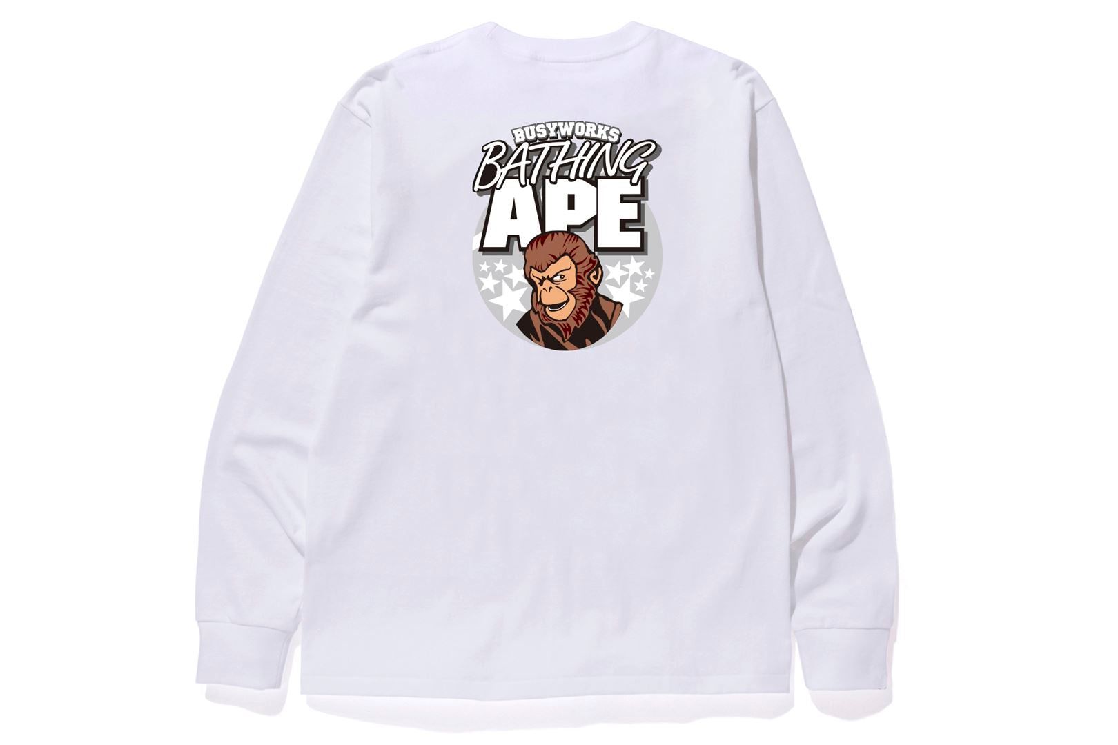 APE L/S TEE sold by Bape product image thumbnail 5
