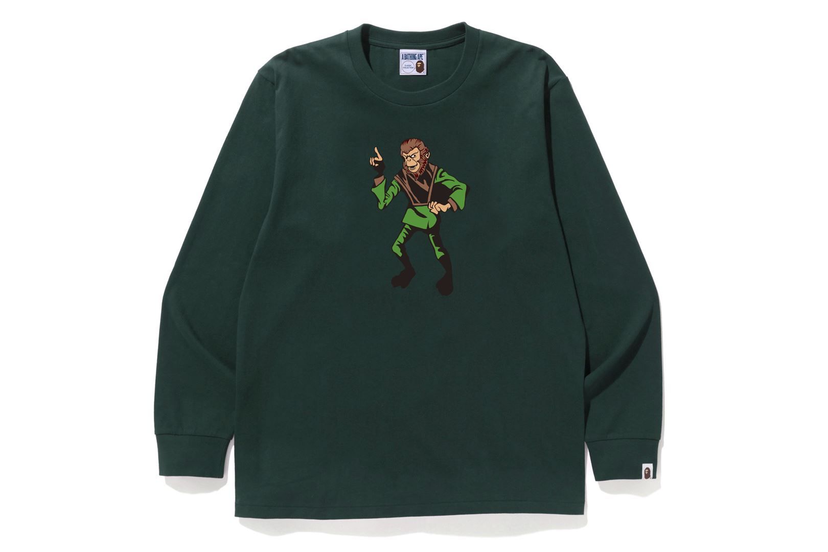 APE L/S TEE sold by Bape product image thumbnail 7