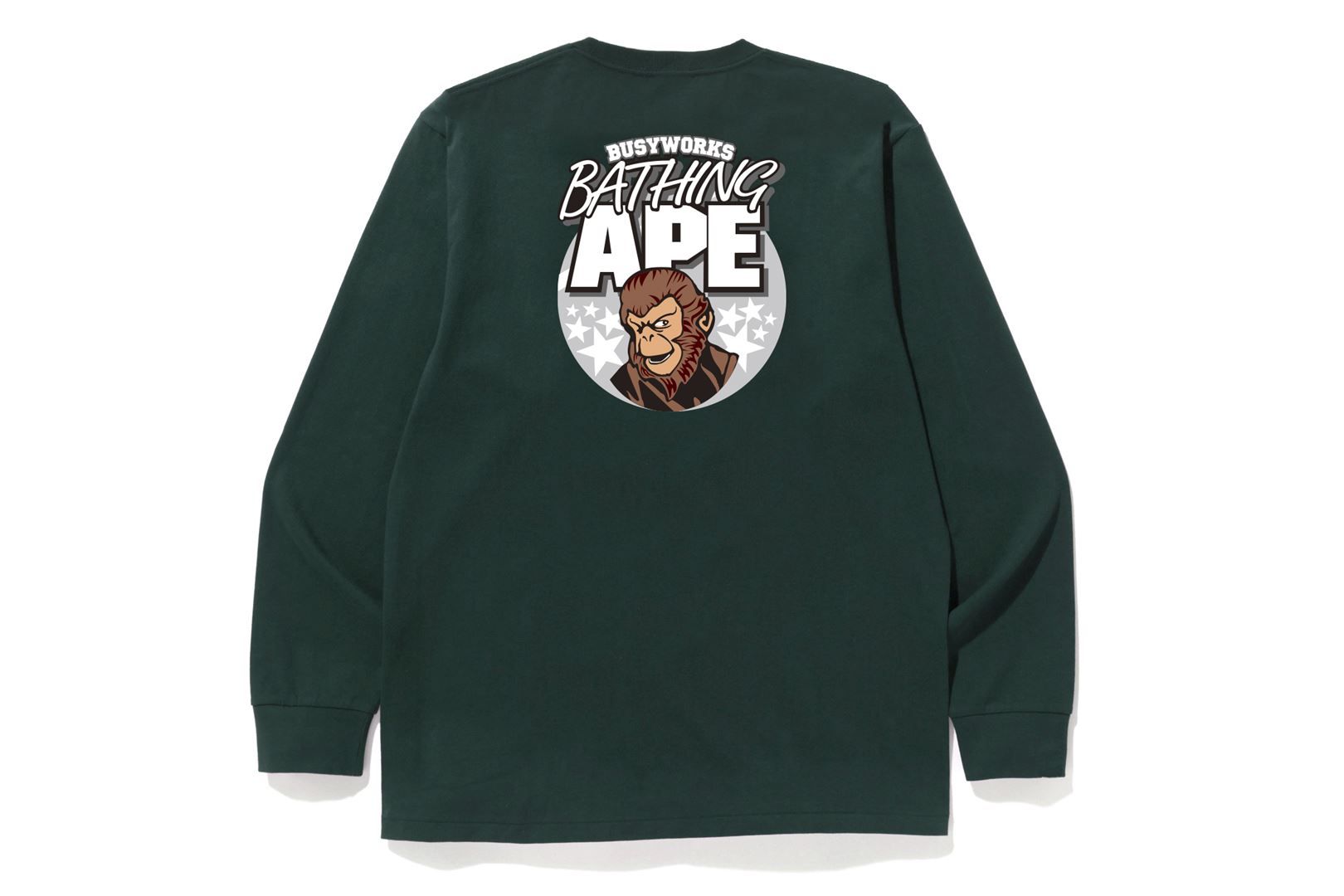 APE L/S TEE sold by Bape product image thumbnail 8
