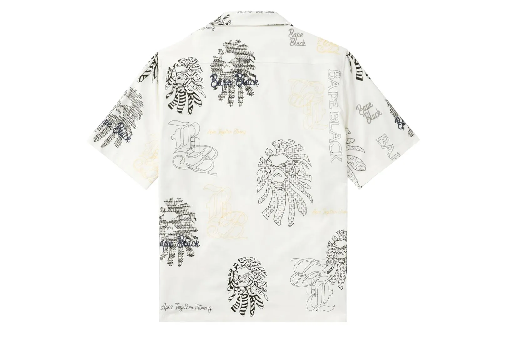 BAPE BLACK BAPE GRAPHIC STITCH SHIRT sold by Bape product image thumbnail 4