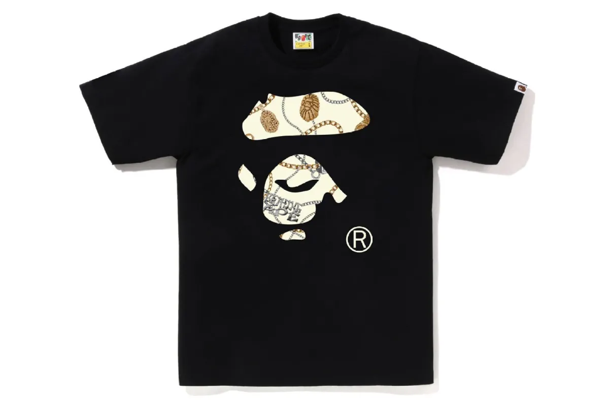 BAPE JEWELS APE FACE TEE sold by Bape