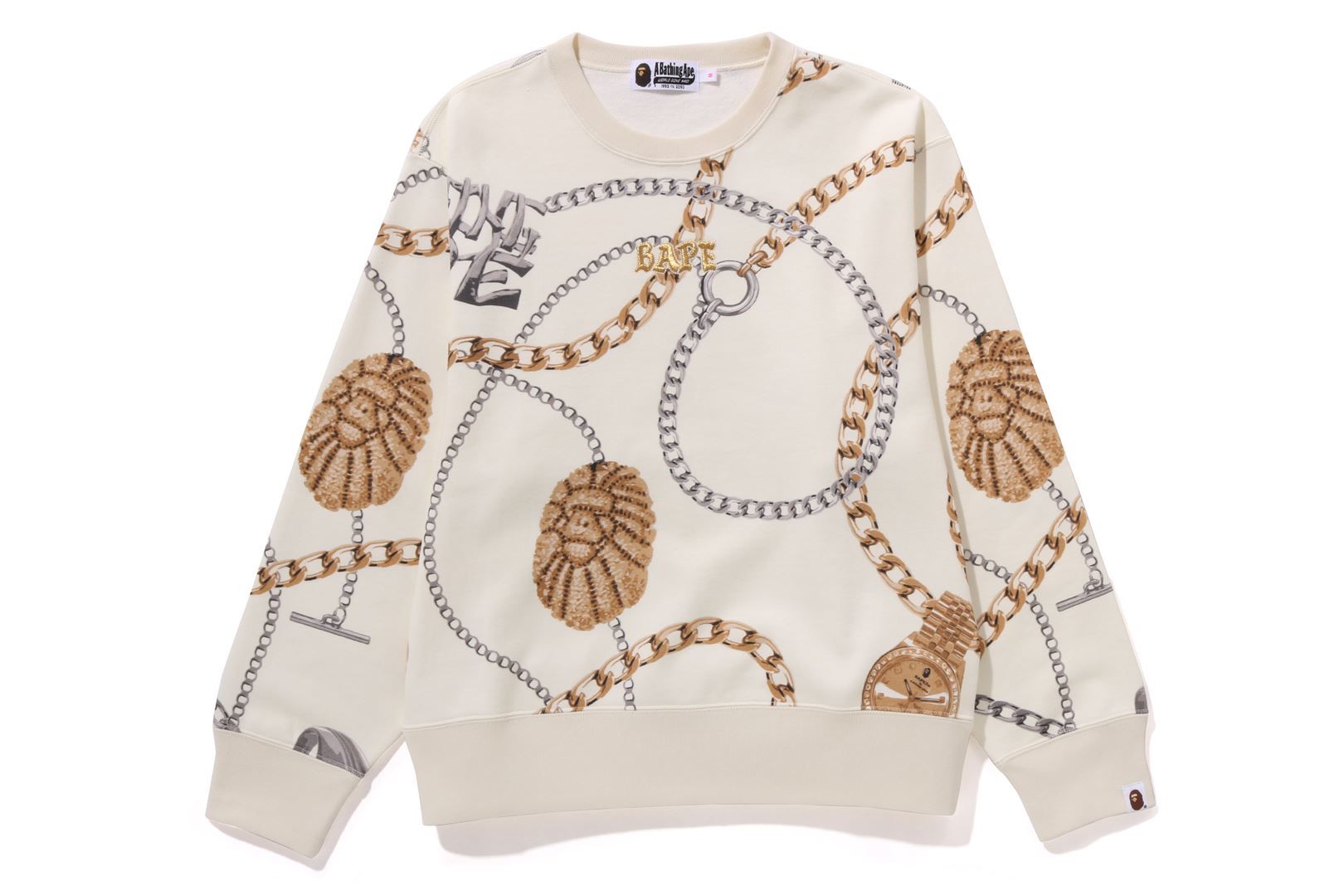 BAPE JEWELS CREWNECK sold by Bape