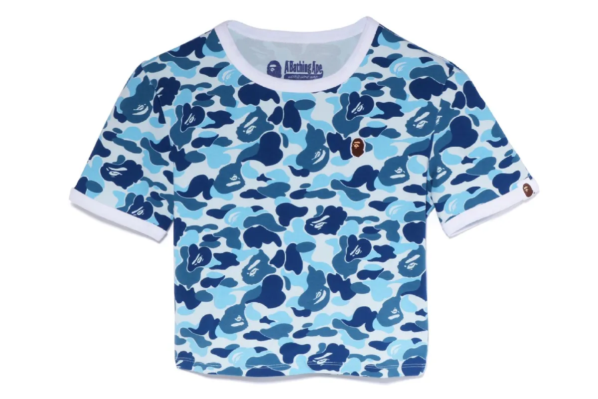 ONE POINT ABC CAMO TRIM TEE sold by Bape