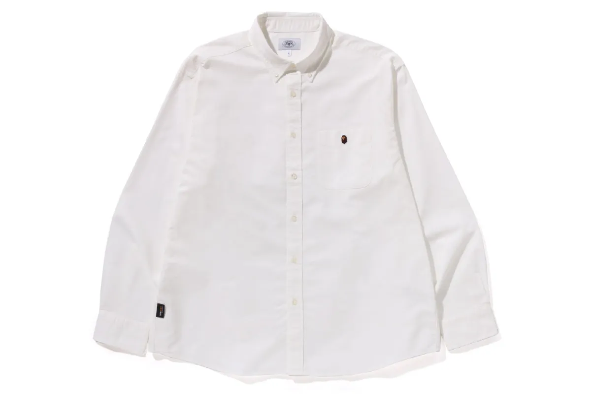 ONE POINT CORDURA OXFORD SHIRT sold by Bape