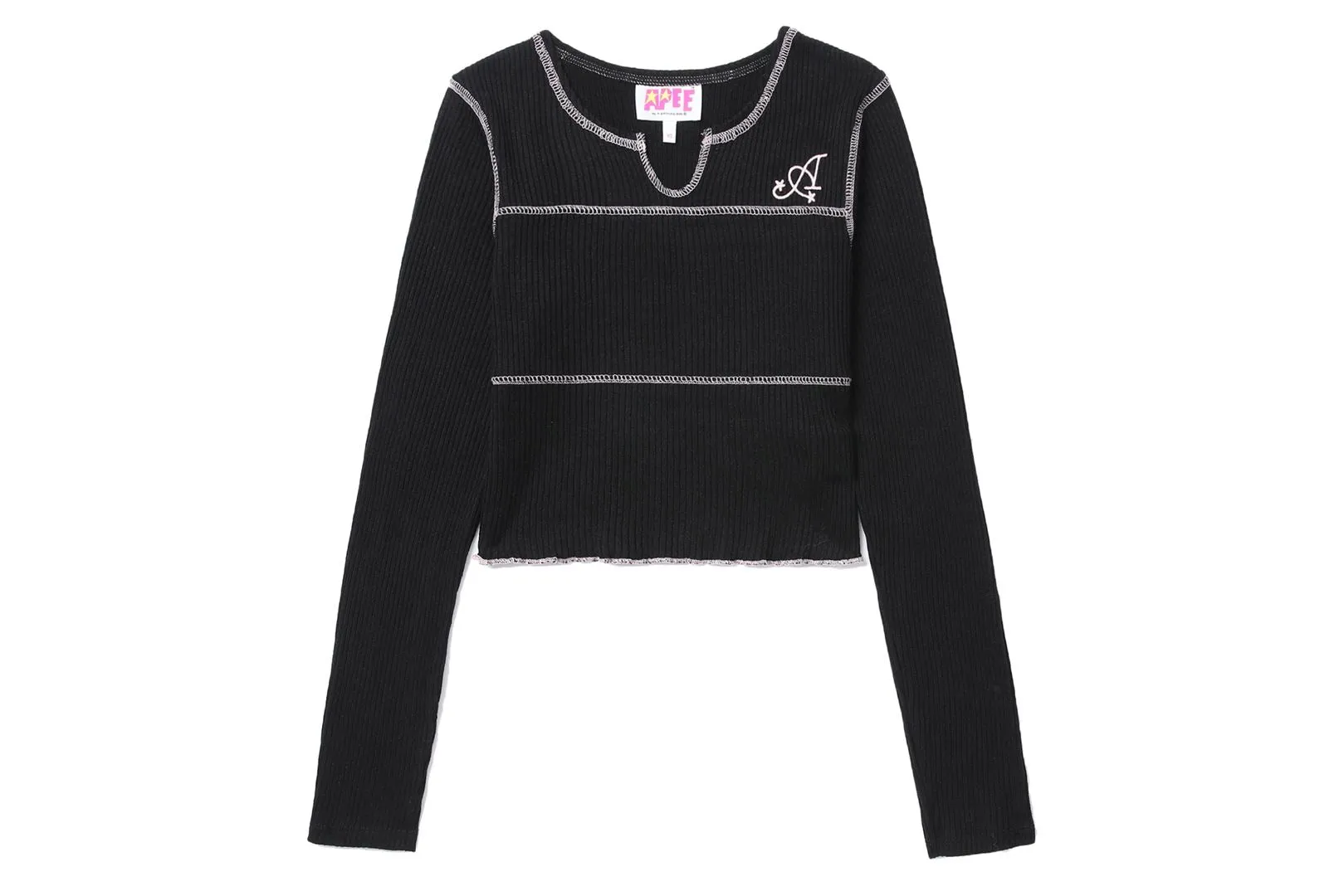 RIBBED CROP TOP sold by Bape product image thumbnail 3