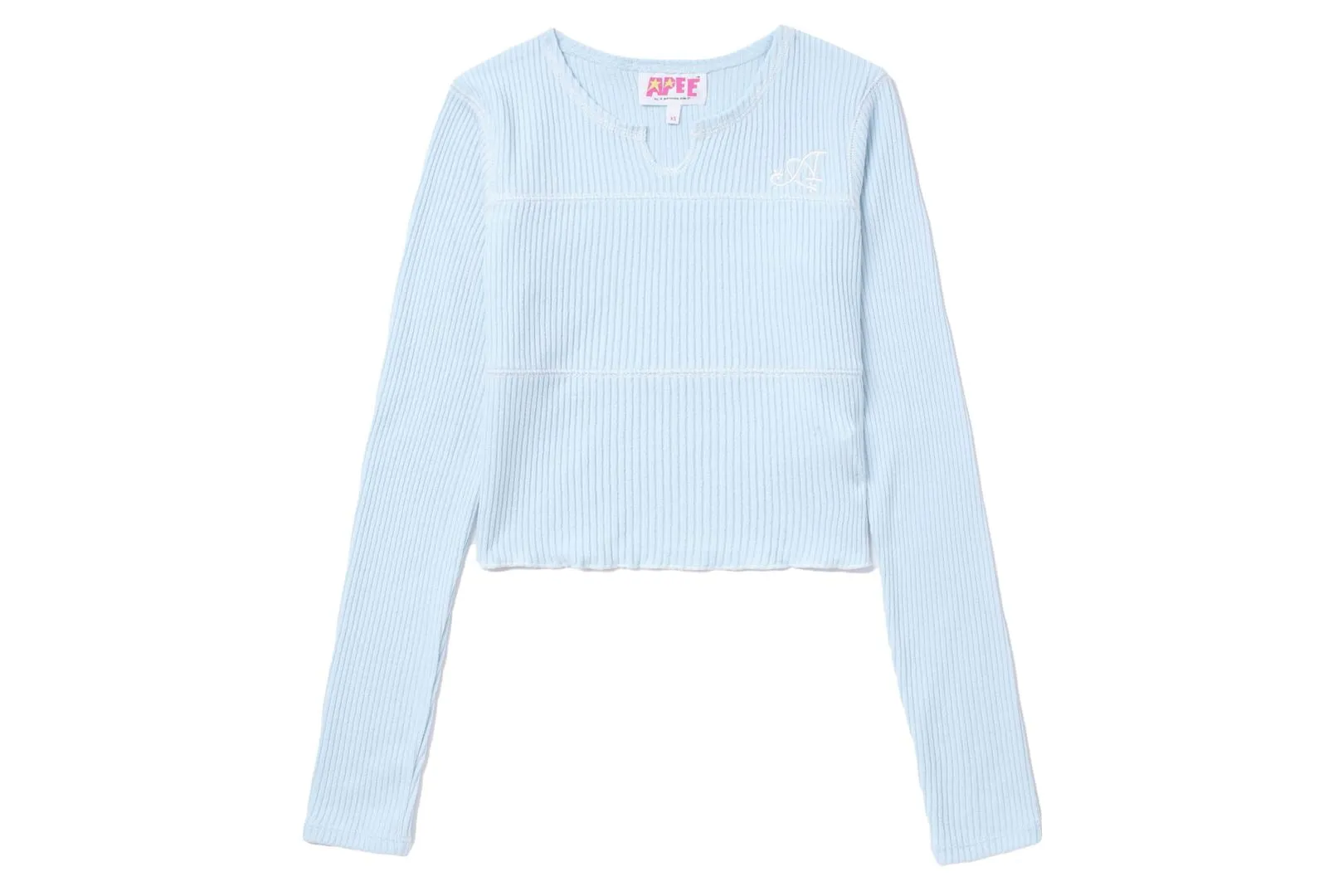 RIBBED CROP TOP sold by Bape