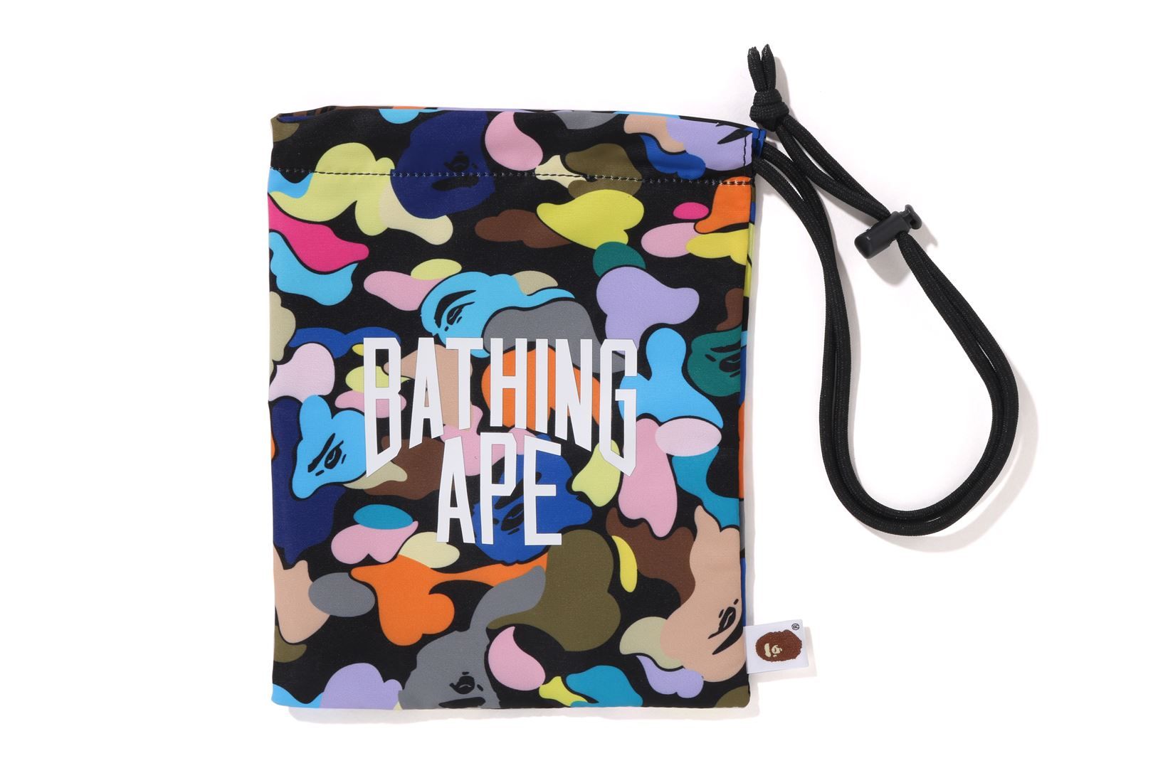 MULTI CAMO NYC LOGO KINCHAKU BAG sold by Bape product image thumbnail 2