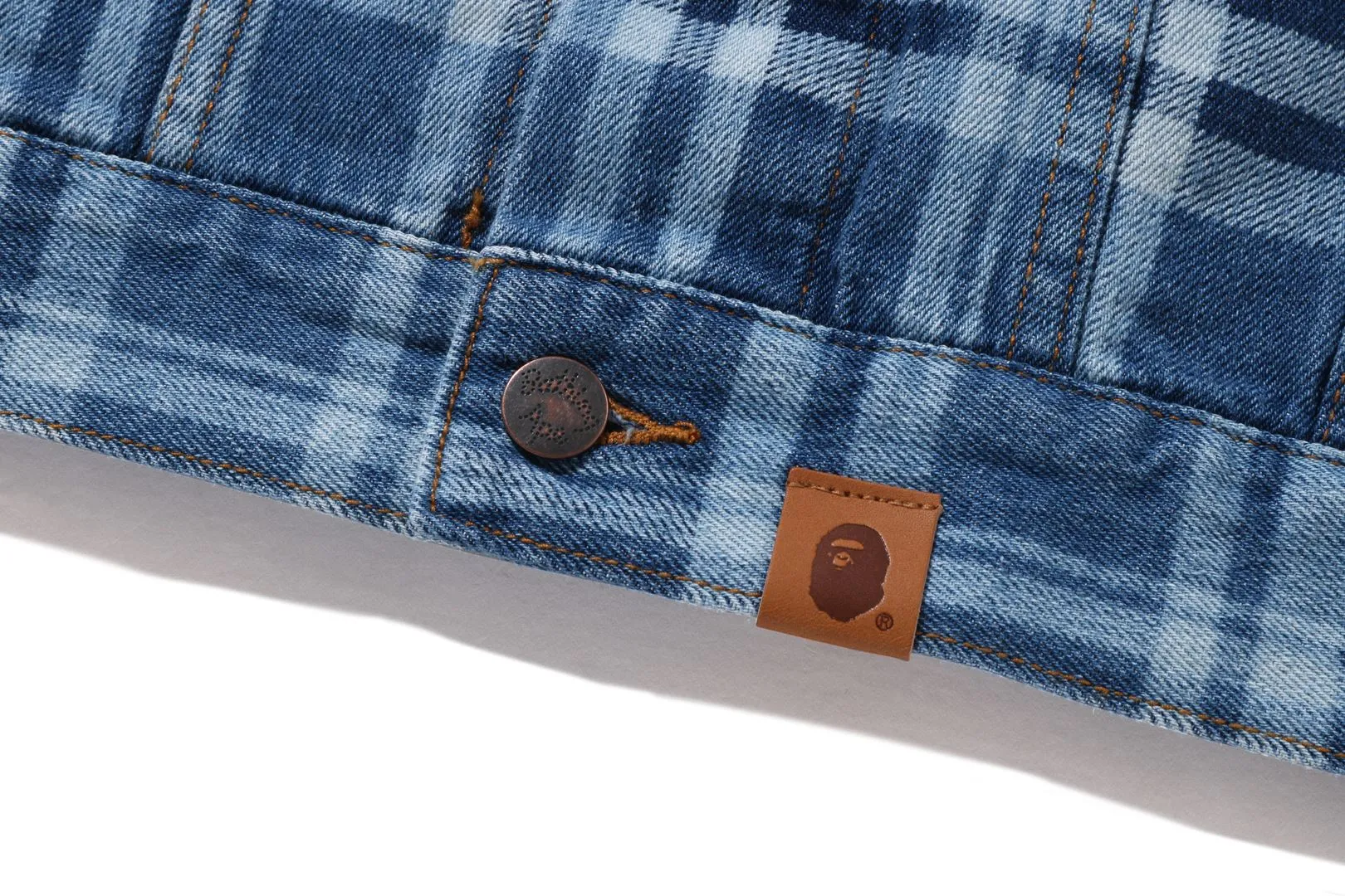 新品未使用　BAPE CHECK DENIM JACKET ジャケット BAPE CHECK DENIM JACKET | Parallel