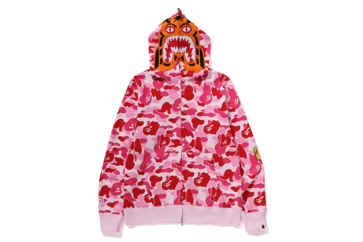 ABC CAMO TIGER FULL ZIP HOODIE made by Bape