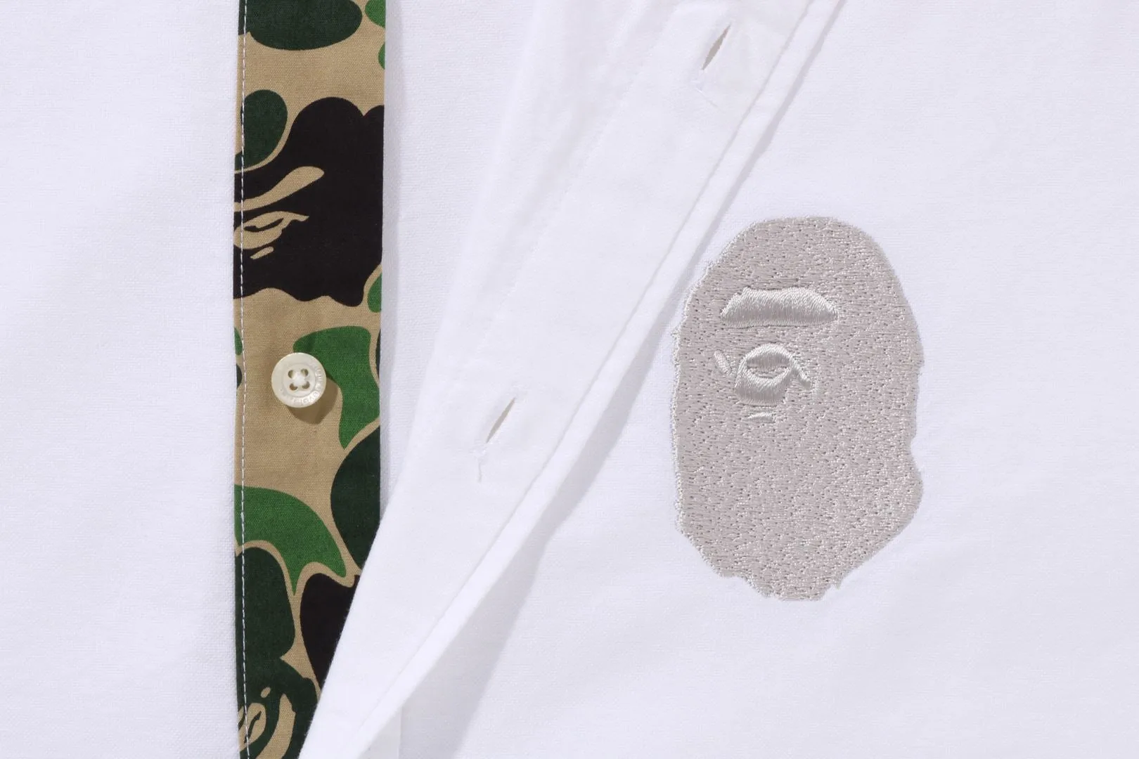 APE HEAD EMBROIDERY OXFORD SHIRT sold by Bape product image thumbnail 2