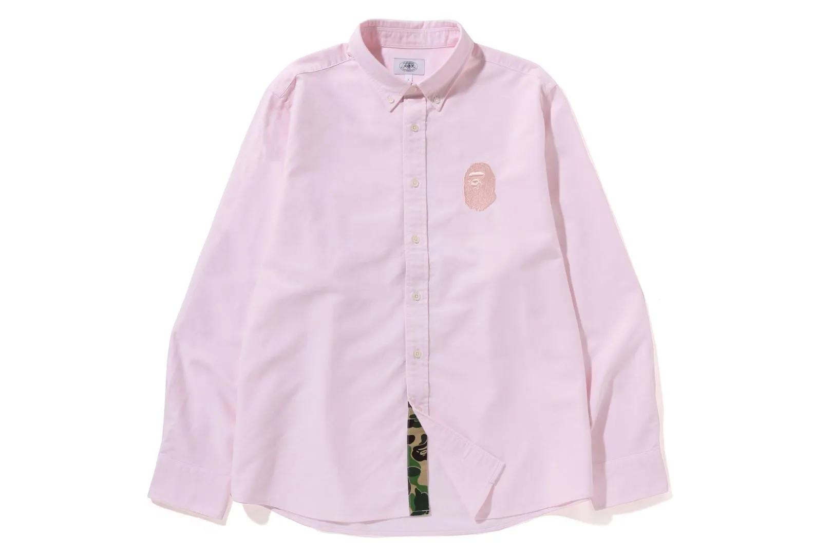 APE HEAD EMBROIDERY OXFORD SHIRT sold by Bape product image thumbnail 3