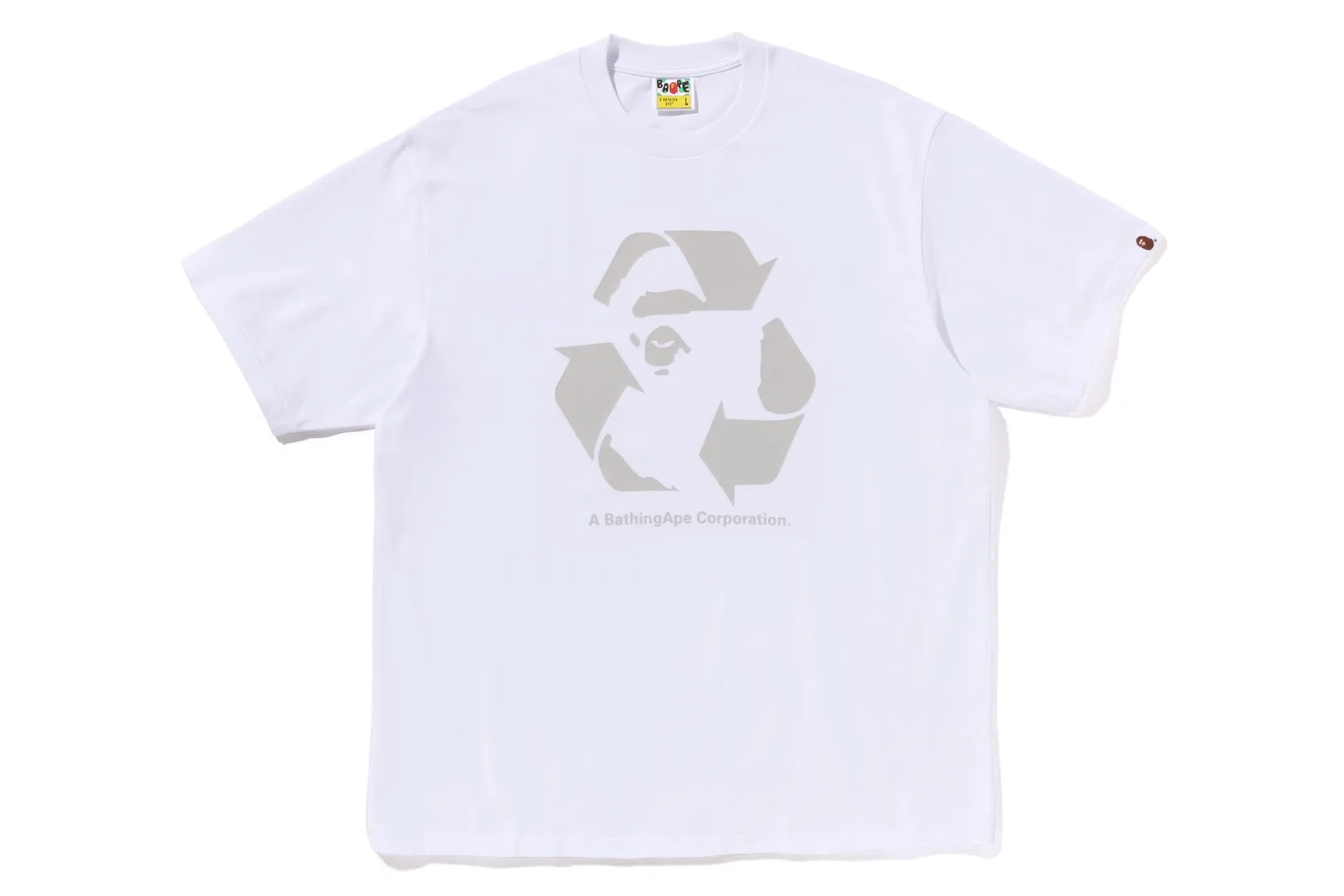 RECYCLE MOTIF RELAXED FIT TEE sold by Bape product image thumbnail 4