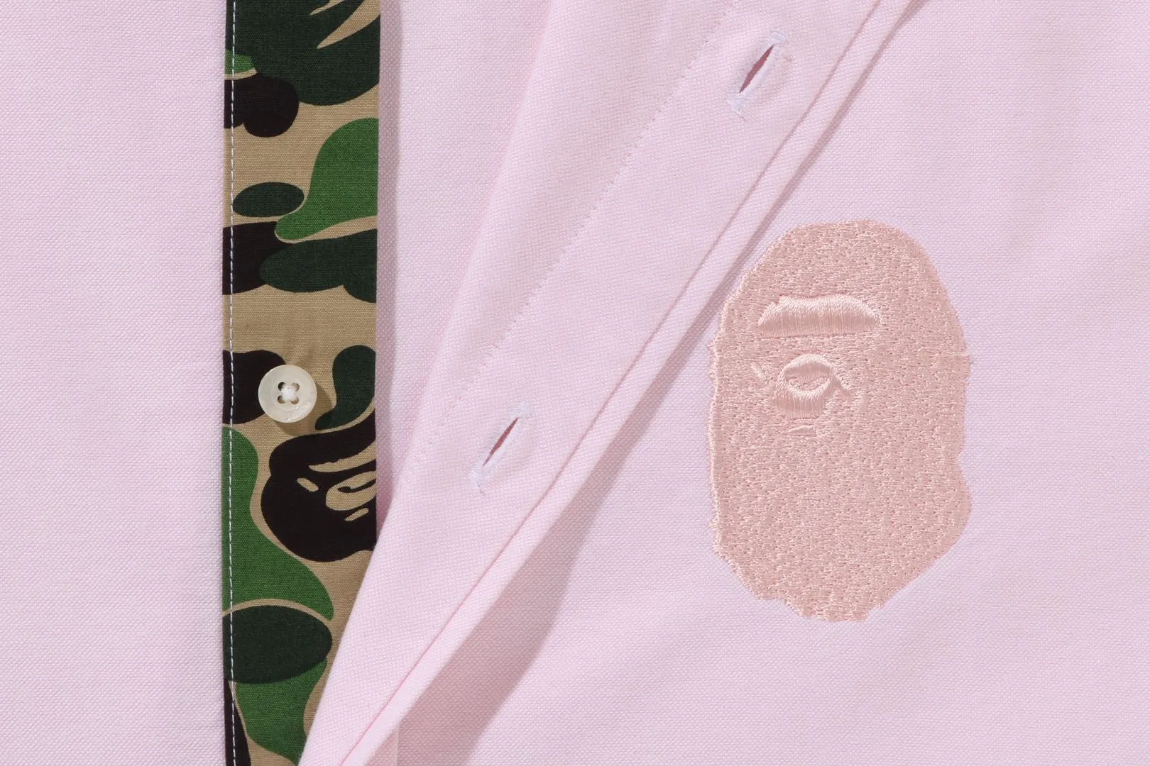 APE HEAD EMBROIDERY OXFORD SHIRT sold by Bape product image thumbnail 4