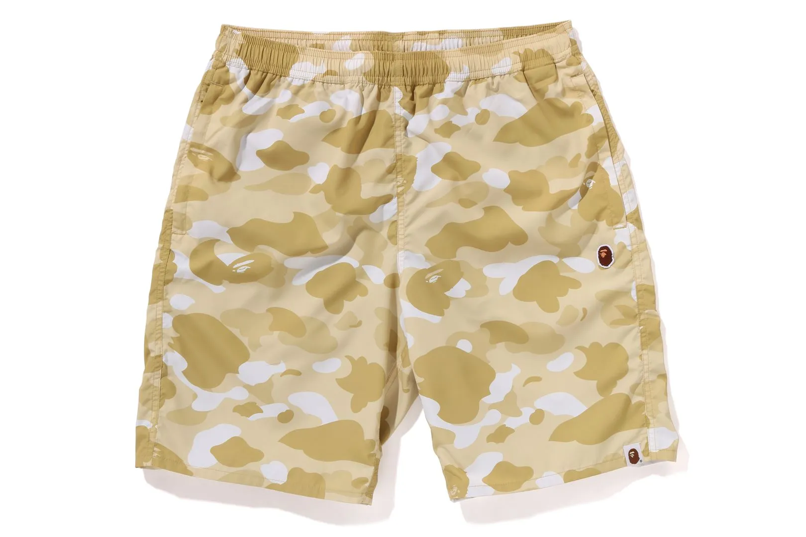 COLOR CAMO APE HEAD ONE POINT BEACH SHORTS sold by Bape