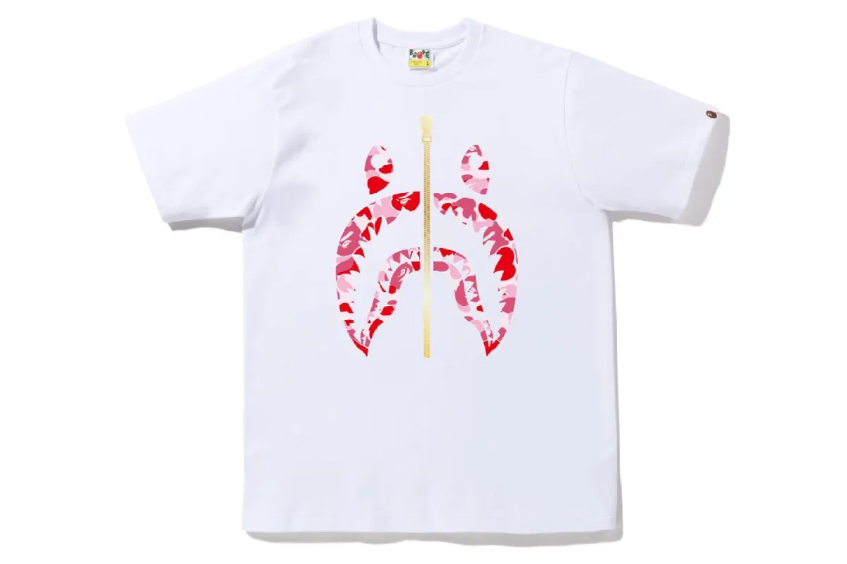 ABC CAMO SHARK TEE sold by Bape