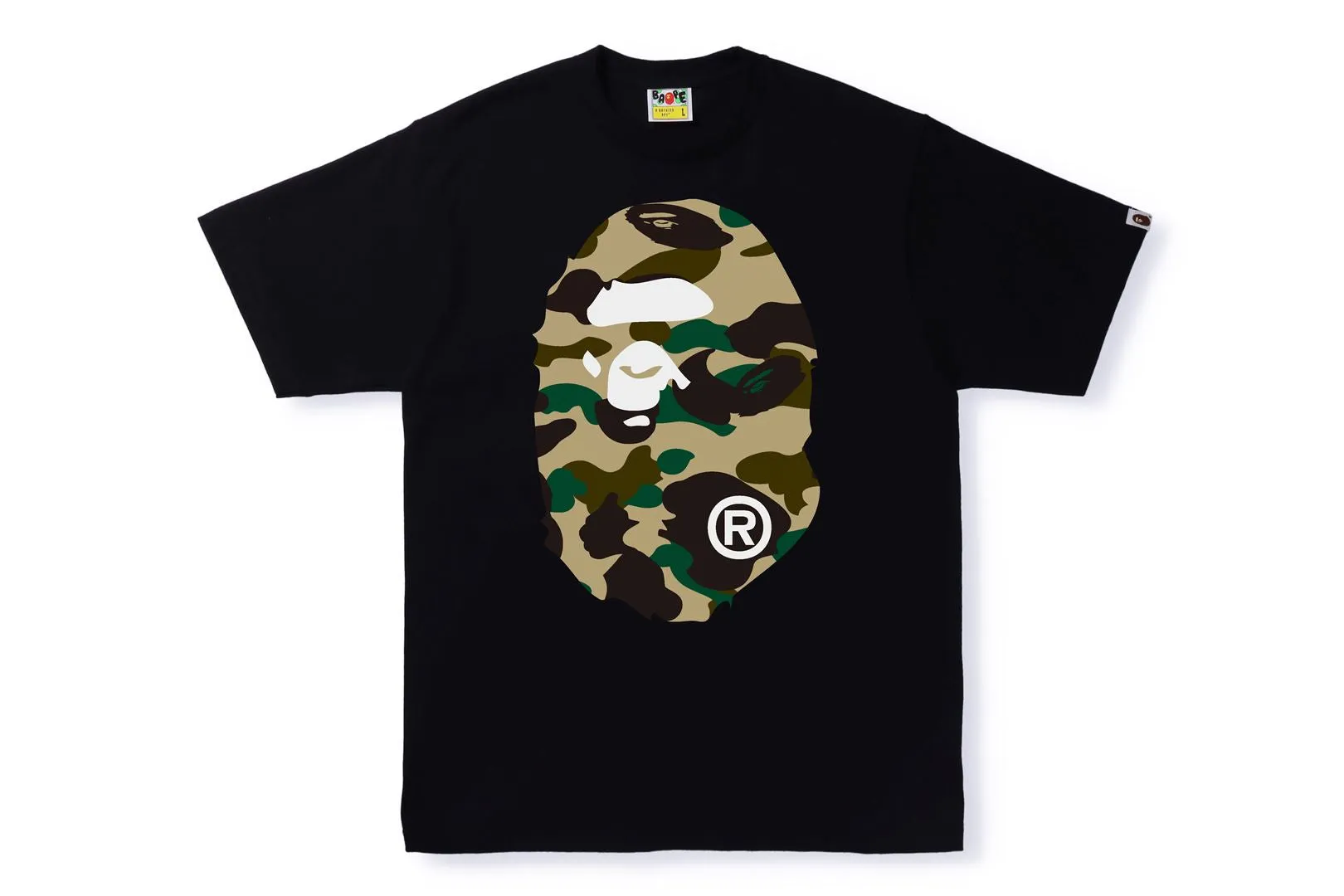 1ST CAMO BIG APE HEAD TEE sold by Bape product image thumbnail 3