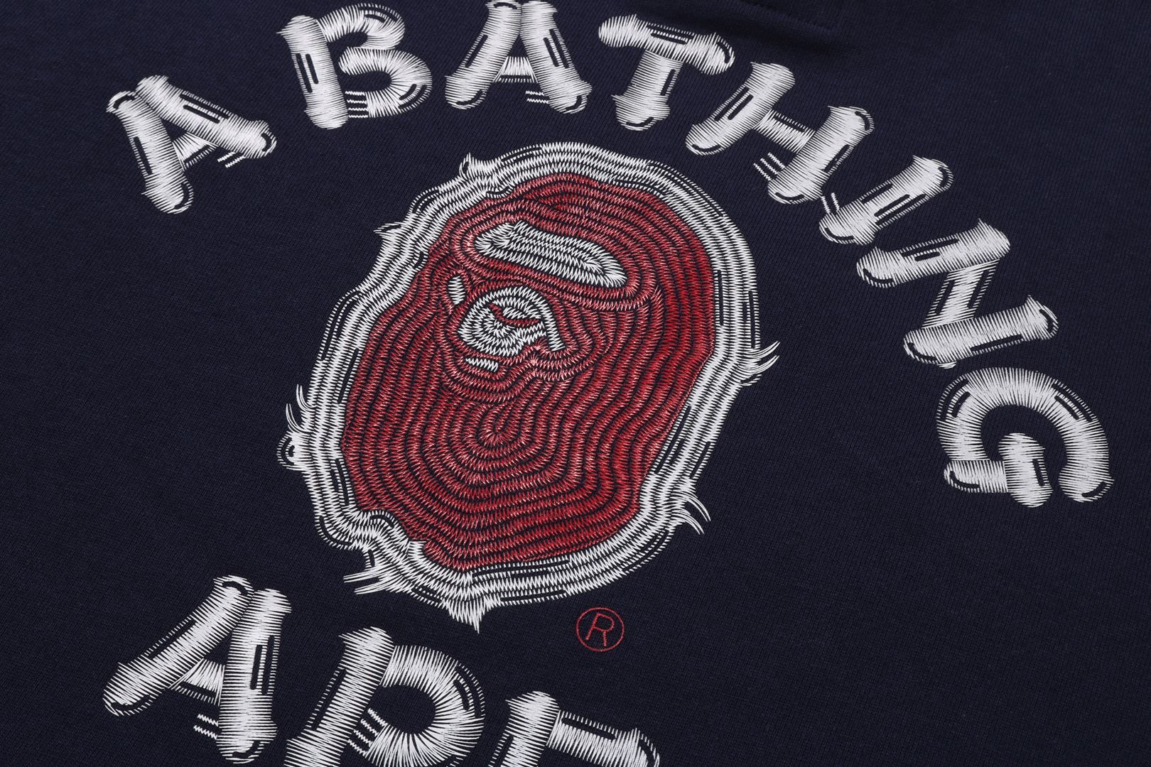 BRUSH COLLEGE PULLOVER HOODIE sold by Bape product image thumbnail 5