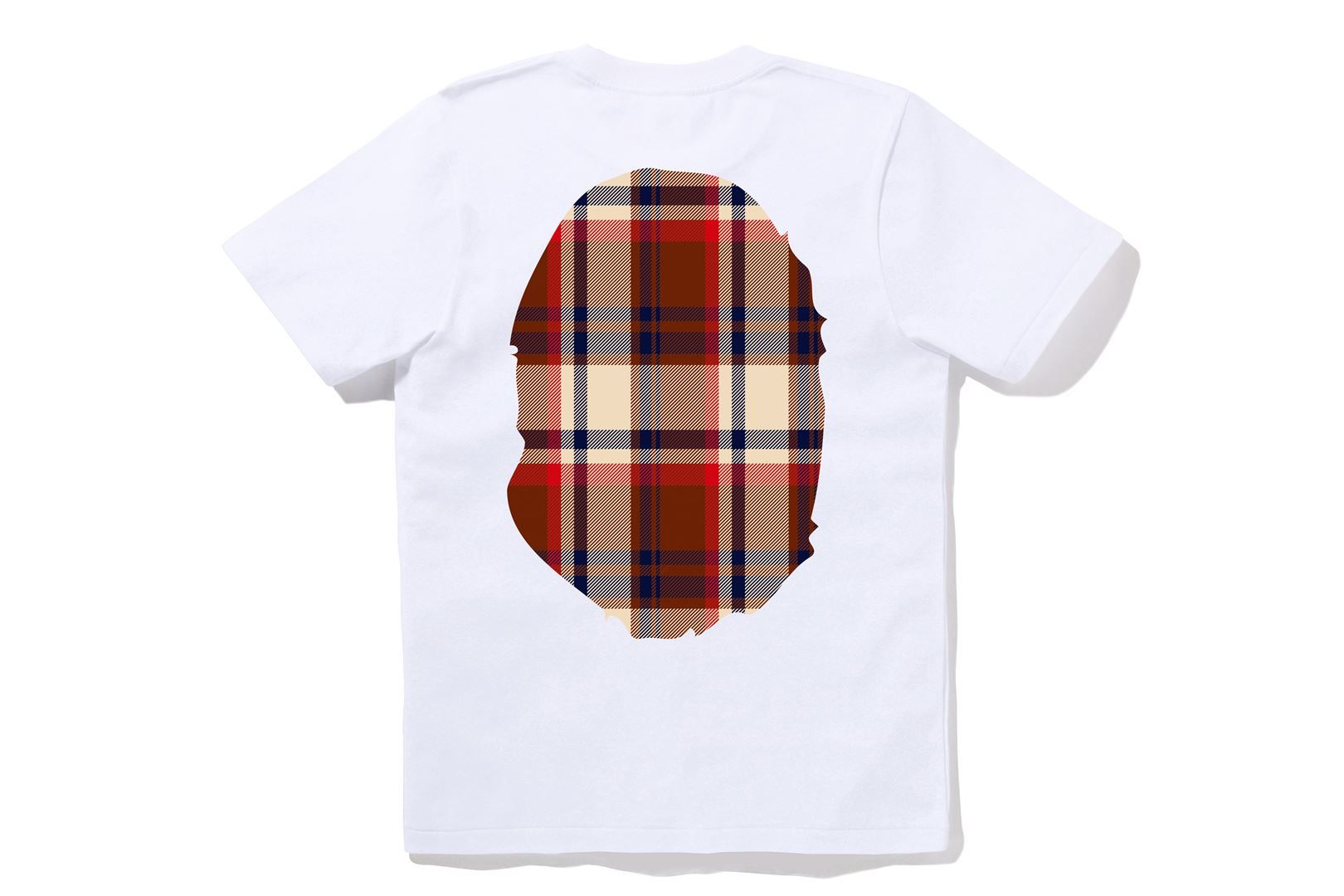 BAPE CHECK BIG APE HEAD TEE sold by Bape product image thumbnail 2