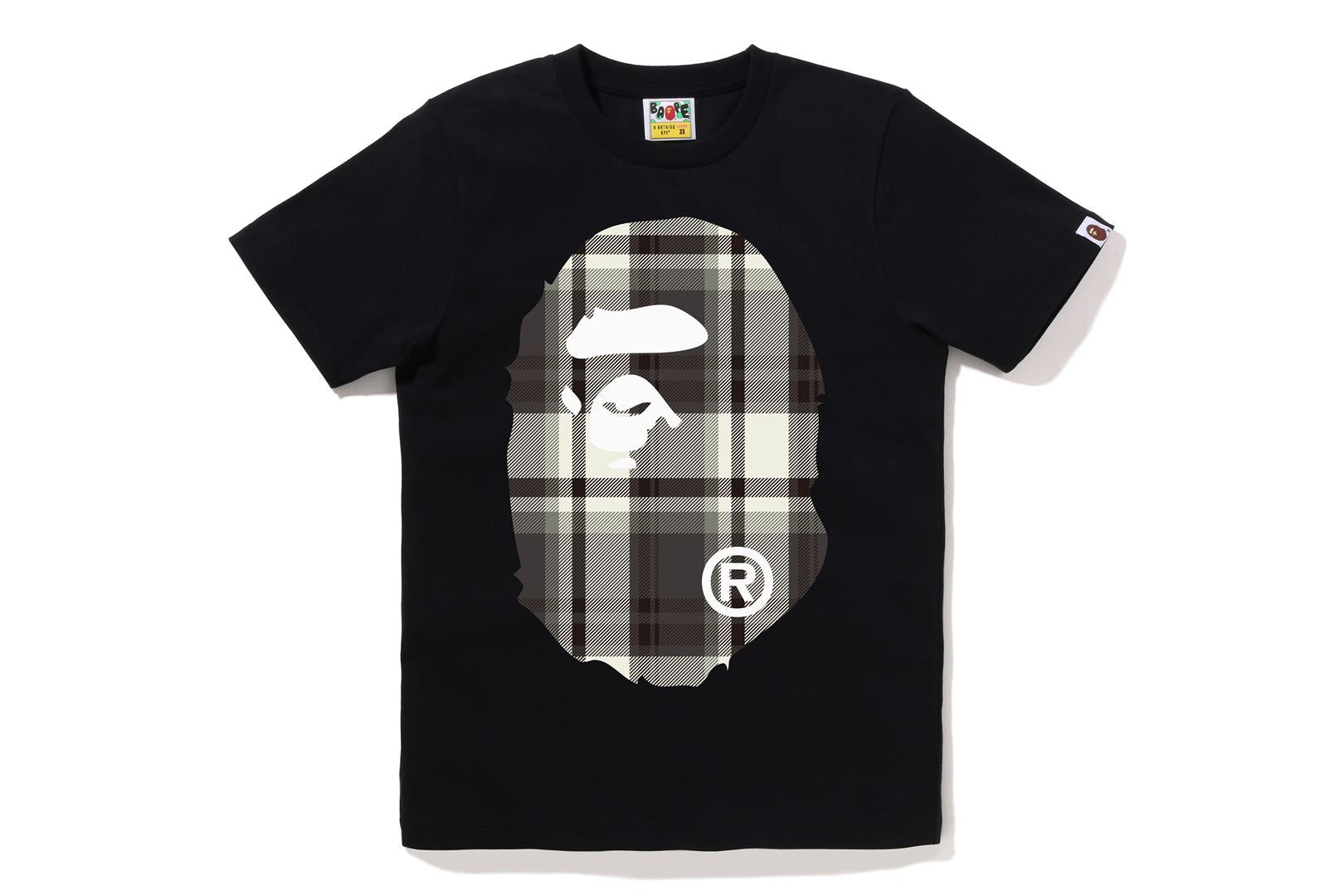 BAPE CHECK BIG APE HEAD TEE sold by Bape product image thumbnail 3