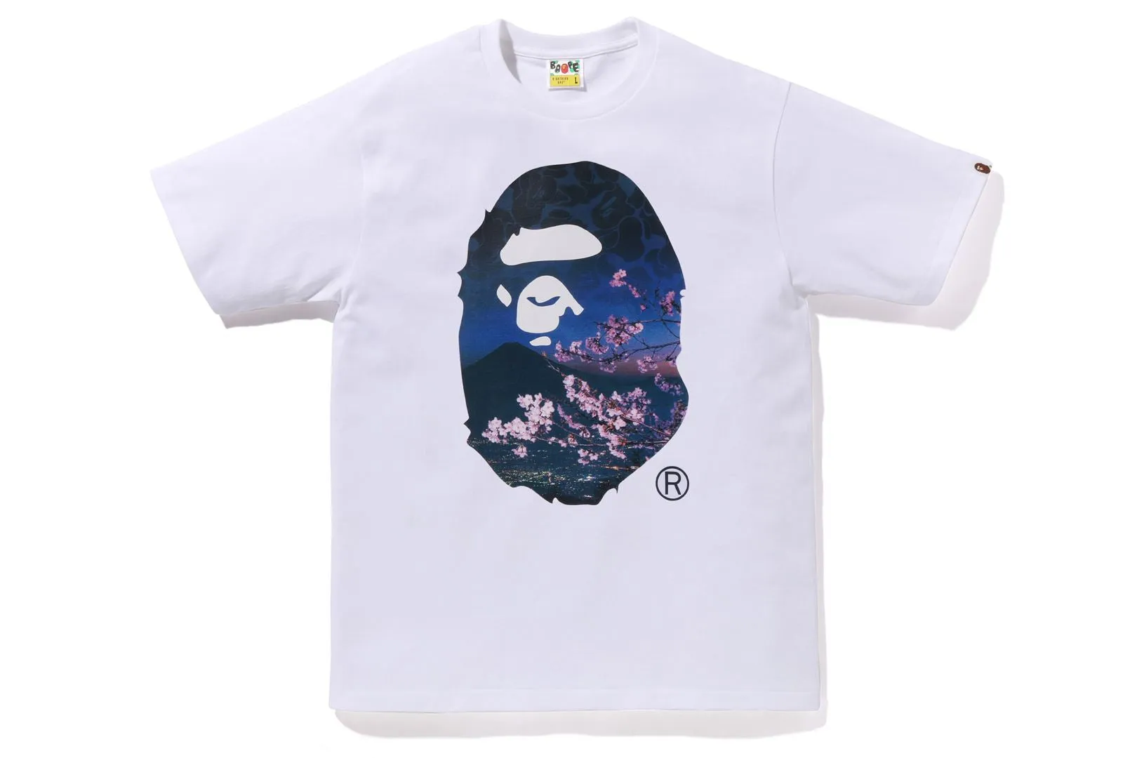 SAKURA PHOTO APE HEAD TEE #2 sold by Bape product image thumbnail 5