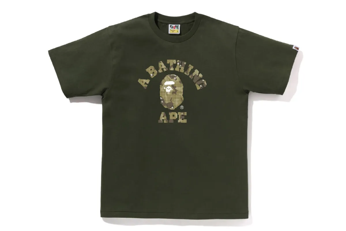 BITMAP COLLEGE TEE made by Bape